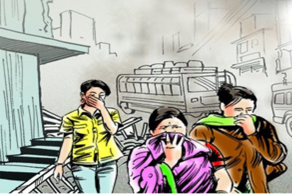 मध्य हिउँदमै बढ्न थाल्यो वायु प्रदूषण